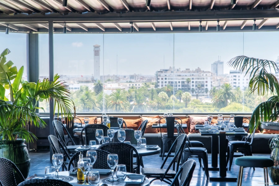 Privatiser un Restaurant pour Anniversaire The Jame's Rooftop