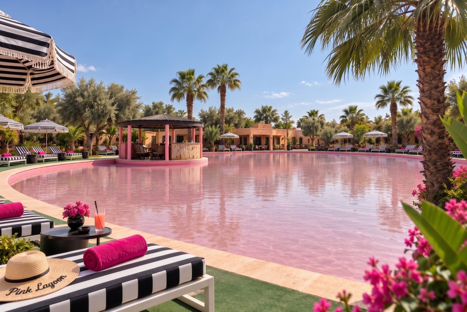 privatiser piscine Marrakech, piscine rose Marrakech, Pink Lagoon Marrakech, location piscine anniversaire Marrakech, beach club privatisation Marrakech, lieu événement Marrakech, privatiser hôtel Marrakech, soirée privée piscine Marrakech, séminaire Marrakech piscine, shooting photo Marrakech, day pass Marrakech, route de l'Ourika, hôtel boutique Marrakech, EVJF Marrakech, mariage Marrakech Hôtel Boutique Pink Lagoon